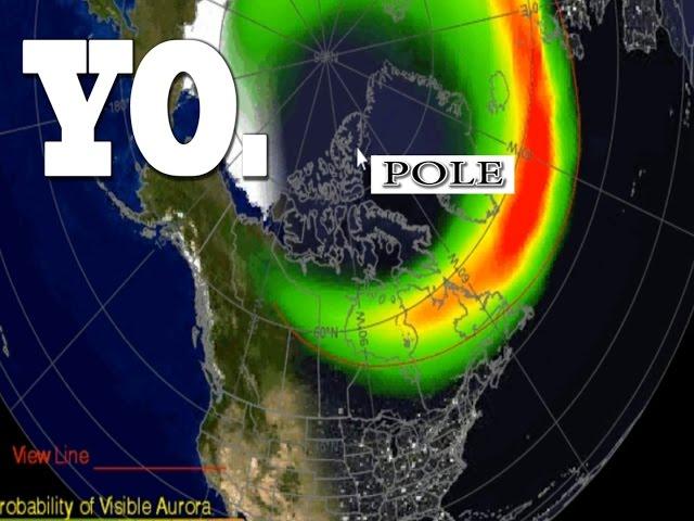 My new Toy: Auroras, Magnetic poles & Weather changes