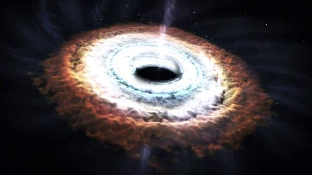 Black Hole Shreds Star - Light Echoes Map The Gas Flow | Video