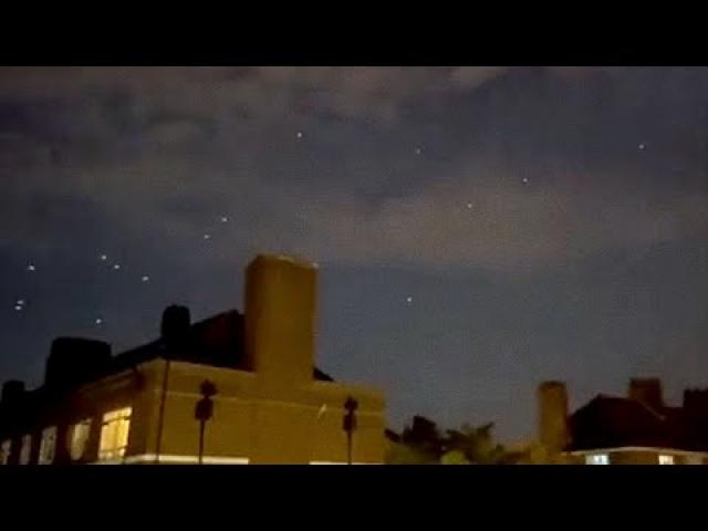 Multiple UFOs in London, Sept 2022 ????