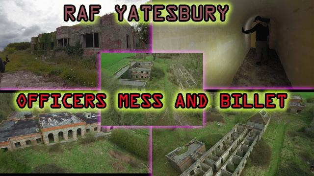 RAF Base Yatesbury OLD HANGER AND BUILDINGS full explore