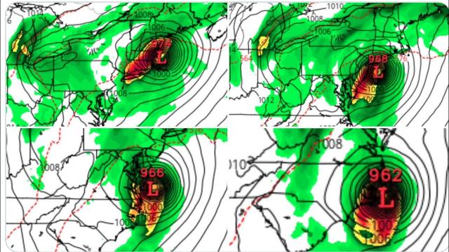 3-5 Days out Models locking into Tropical Storm Isaias landfalling on East Coast as Hurricane