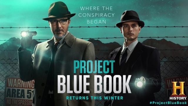 "Project Blue Book" Season 2 UFO Series Returns on January 21, 2020 (Promo Trailer) - FindingUFO