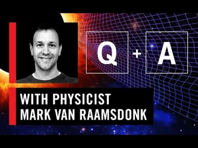 WS CONNECT Q & A with Mark Van Raamsdonk