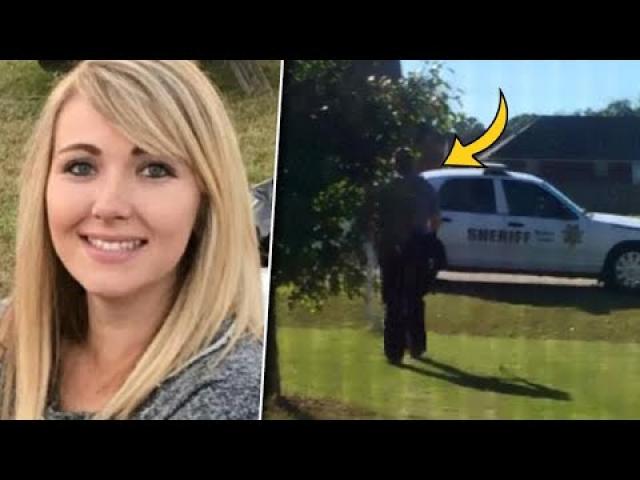 Mother With Newborn Hears Noise, Sees Cop Walking From Her Home !