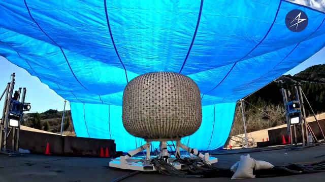 Watch an inflatable habitat prototype burst in Lockheed Martin test