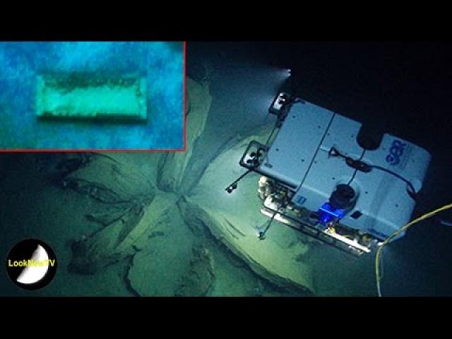 Giant Monolith Sea Anomaly Discovery In Bahamas! UFO Satellite Catches Mystery Sea Objects May 2016