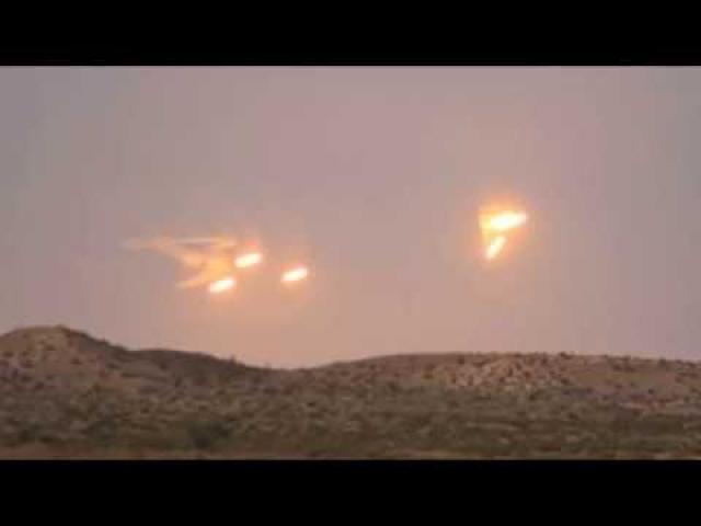 Facebooker Records A Clear Video of Multiple UFOs While Driving Through The Desert In Arizona