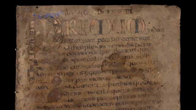A Woman’s Name Uncovered in the Margins of a 1,200 Year Old Medieval Manuscript Provides