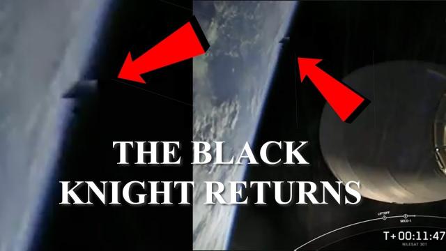 Did Space X Just Film The RETURN Of the Black Knight!? 2022