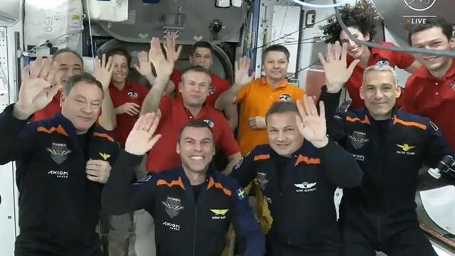 Watch live! Ax-3 crew bids farewell to space station ahead of SpaceX Dragon flight home