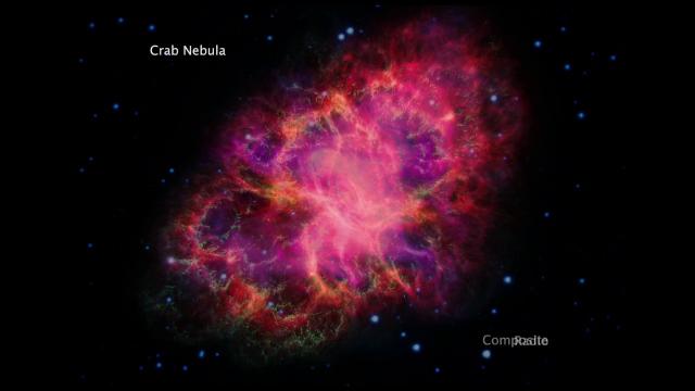 See the Crab Nebula in Several Different Wavelengths | Video