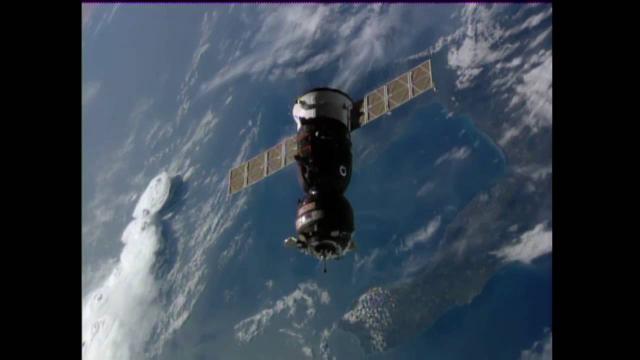 New Crew Arrives At Space Station - Docking Video