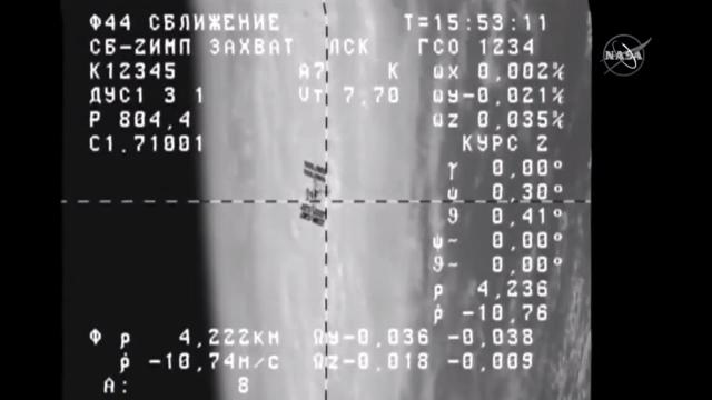 Watch Russia's Nauka module perform retrograde maneuver to correct ISS approach