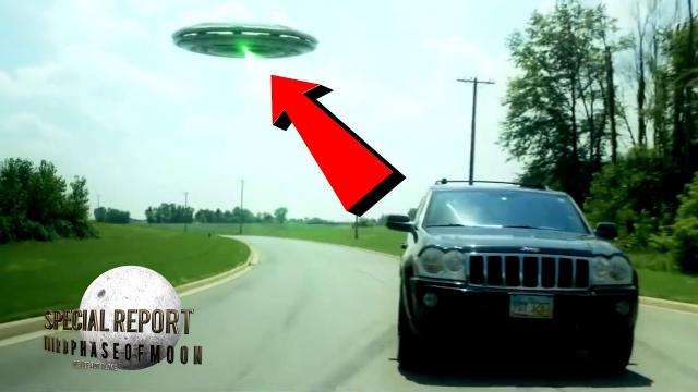 BUCKLE-UP! CAR CHASES UFO And Filmed Something Incredible! 2021