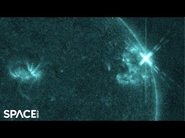 Sun blasts first X-flare in nearly 4 years!