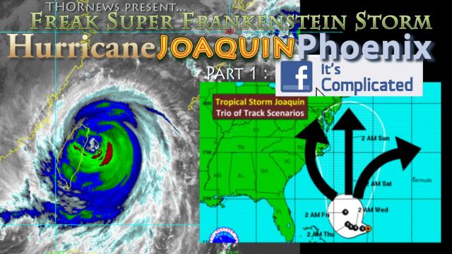 Alert! Warning! Freak Storm & Hurricane Joaquin to combine & flood parts of East Coast