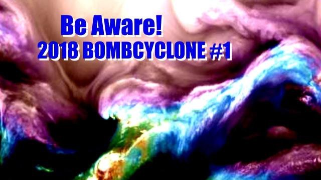 Be Aware! the Atlantic Bombcyclone Storm is a powerful, dangerous monster.