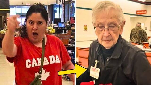 Unaware That Someone Is Watching Her, Woman Yells At an Old Employee For Being Slow
