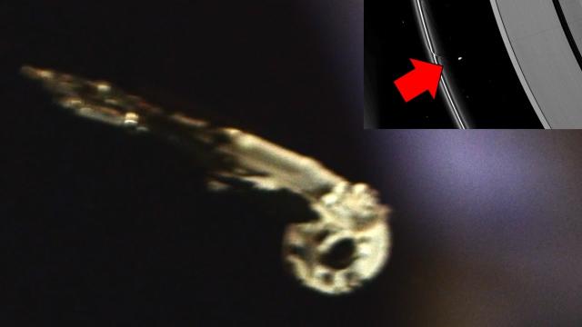 Holy Crap! Saturn's Rings Ripped By UFO! Man Travels To Mars & Back With Photos!? 2017-2018