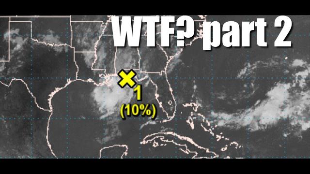 Alert!  10% chance TS or Hurricane in next 48 Hours & 40k lightning strikes in last 2 hours