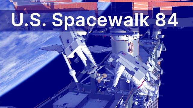 U.S. Spacewalk 84 Animation - January 20, 2023