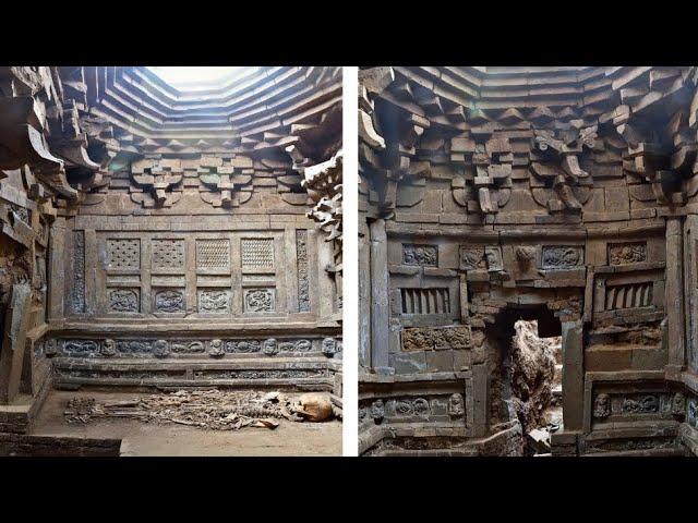 ORNATE BRICK CHAMBERED TOMB FROM THE JIN DYNASTY DISCOVERED IN CHINA