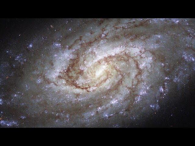 Portrait of a Swirling Galaxy