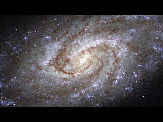 Portrait of a Swirling Galaxy