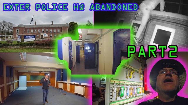 MENTAL Sneaking in to Abandoned Police HQ Exeter PART2