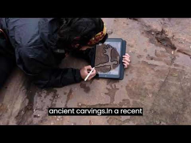 ARCHAEOLOGISTS DISCOVER HUNDREDS OF ANCIENT CARVINGS