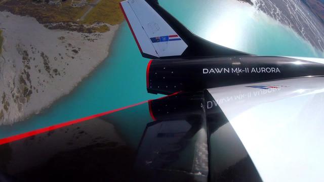 See Dawn Aerospace's suborbital space plane's first rocket powered flight in these highlights