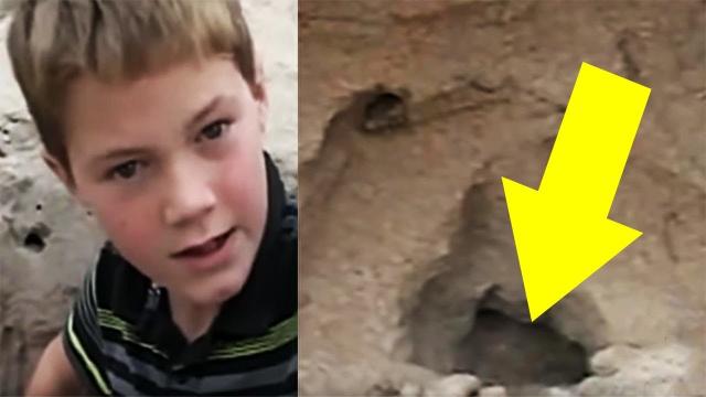 11year-old boy finds little girl buried alive in sand dunes saves her life with CPR he learned on TV