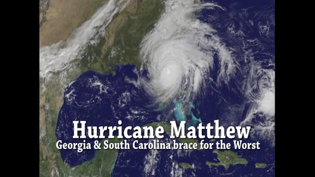 The Worst of the Storm - Georgia & South Carolina set to get hit by Hurricane Matthew
