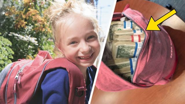 Woman's Husband Passed Away 5 Years Ago - Then Her Kid Says, "Dad Gave Me This Backpack!"