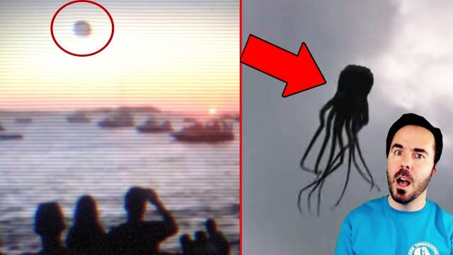 Lady Records Humanoid UFO In 2018 (CRAZY)