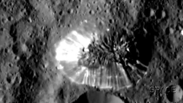 Lonely Mountain On Dwarf Planet Ceres Has Bizarre Bright Streaks | Video