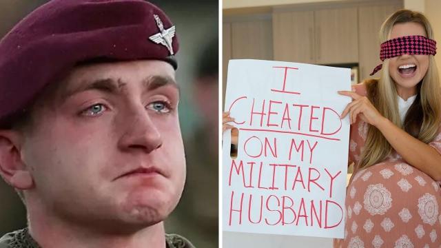 Soldier Send His Wife This Gift While Deployed - She Divorced Him 24 Hours Later !