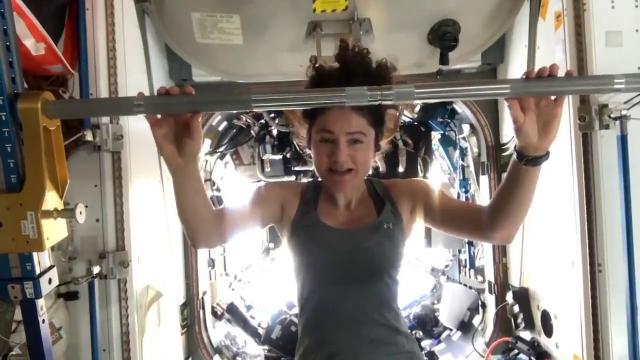 Exercise in isolation! This is how astronauts do it on Space Station