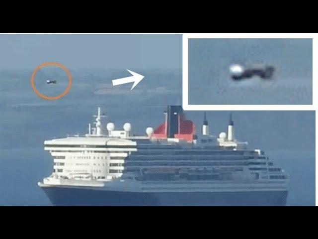 UFO Flew Past Queen Mary Ship In Torquay, UK