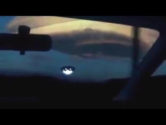 A recently released video from China shows a crystal clear UFO