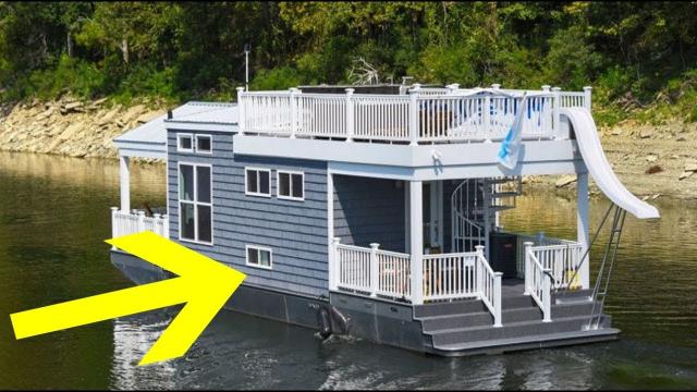 These Houseboats May Seem Tiny, But You Will Be Surprised When You See Their Interior!