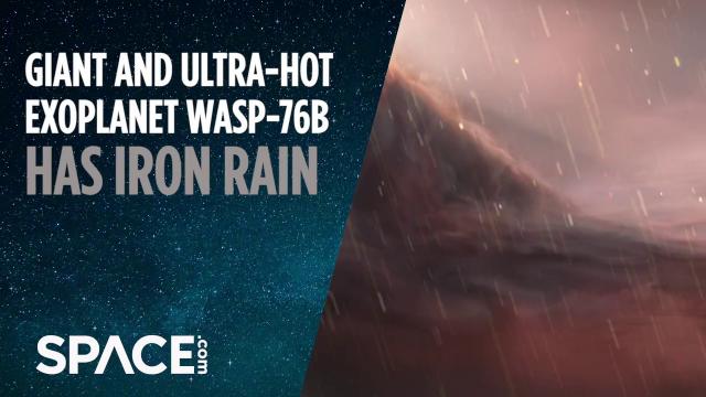 Ultra-hot exoplanet WASP-76b has iron rain