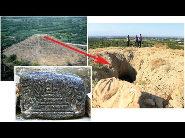 The Pyramid of Dvin in Armenia
