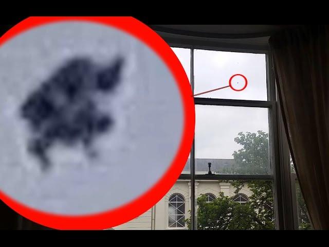 HOLY BATMAN! UFO Sighting [Flying Humanoid] Over UK! MAY 26 2015, Strange UFO!