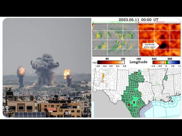 Red Alert! Big Texas Flood worries! California Volcano Earthquake Swarm! Category 4 Cyclone!