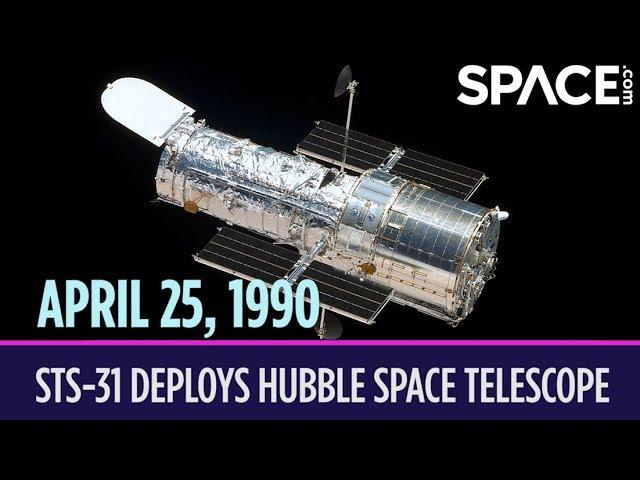 OTD in Space – April 25: STS-31 Deploys Hubble Space Telescope