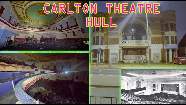 Peek Inside the roof at CARLTON THEATRE Hull