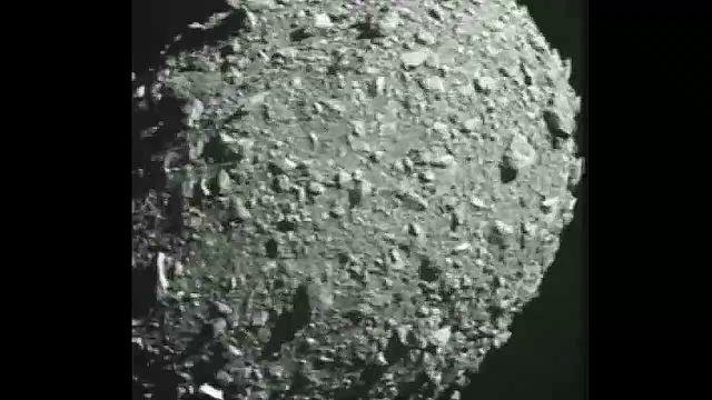 Enhanced Footage DART's Impact with Asteroid Dimorphos