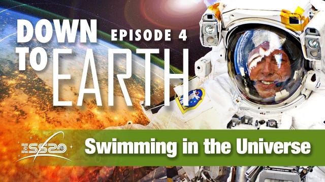 Down to Earth Swimming in the Universe