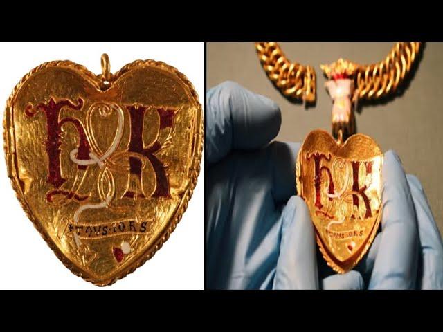 Amazing Ancient Tudor pendant Discovered by UK metal detecting enthusiast